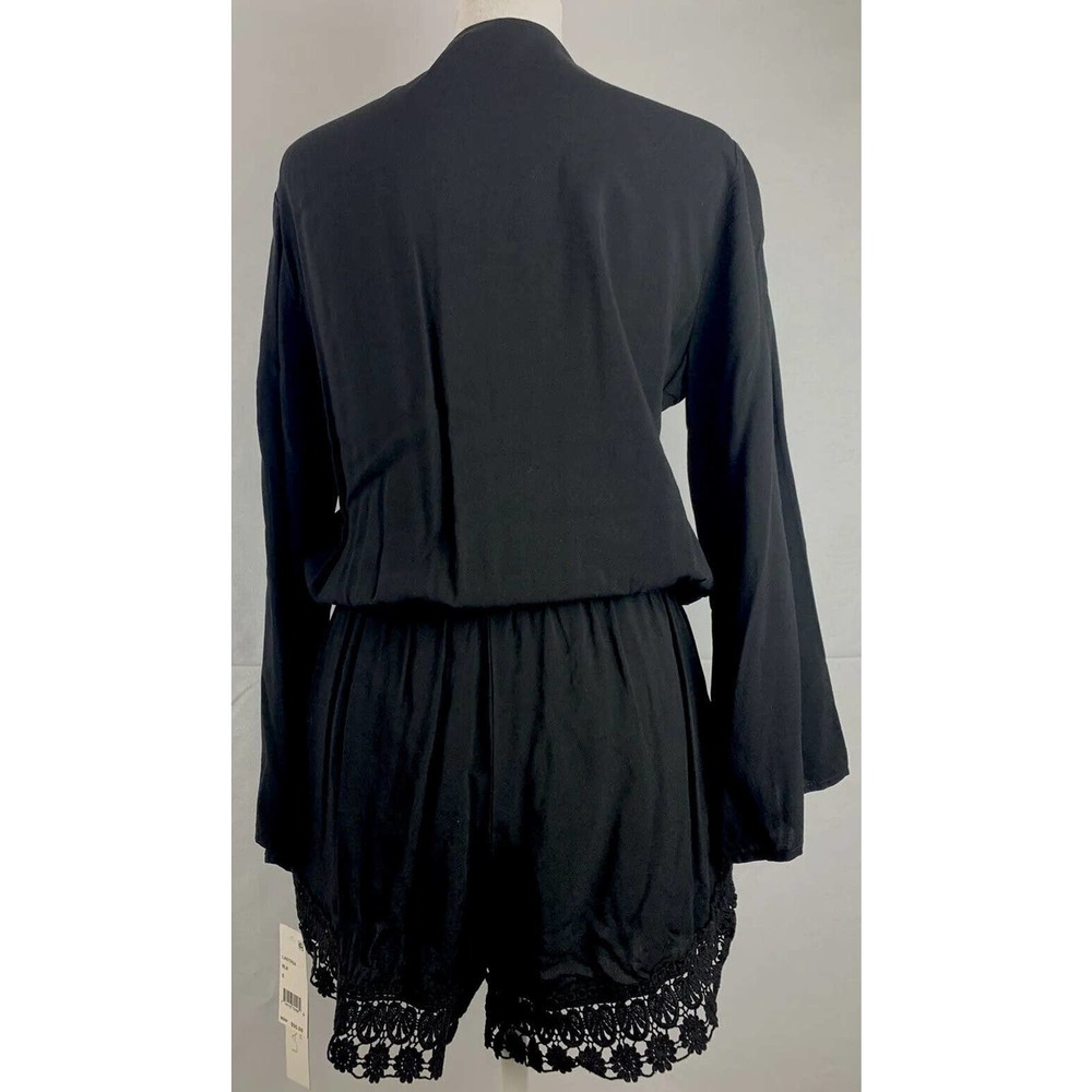 NWT, la blanca resortwear Small black swimsuit romper cover up, NEW Boho - Picture 4 of 10
